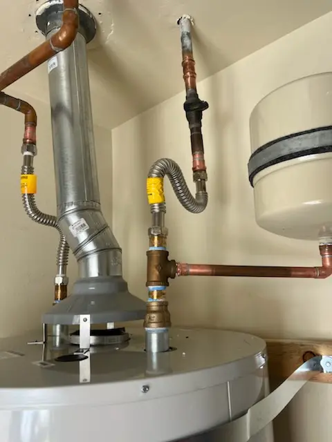 Water heater installation and plumbing repair in Bolton